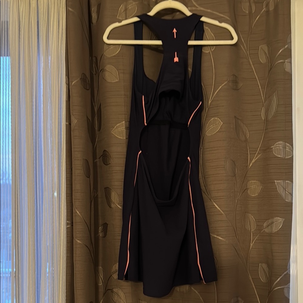 Navy Racerback Tennis Dress